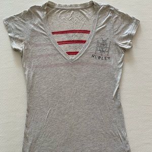 Women’s Hurley V-neck tee